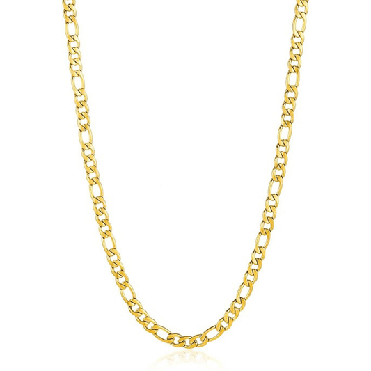 Gold Figaro Chain (24")